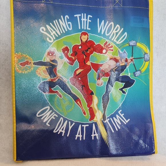 2 Reusable Marvel Iron Man Recycle bags - set of 2 - - Picture 5 of 6